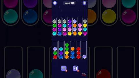 Ball Sort Puzzle – Level 971–980 gelöst