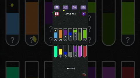 Water Sort Puzzle | Guru Game - Level 164 gelöst