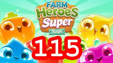 Farm Heroes Super Saga - Level 115 - Lösung Solution Walkthrough