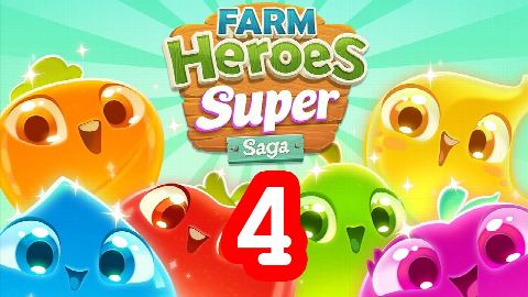 Farm Heroes Super Saga - Level 4 - Lösung Solution Walkthrough