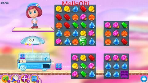 Ice Cream Paradise - Match 3 - Level 265 - Lösung Solution Walkthrough