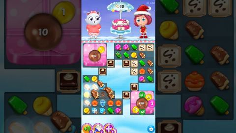 Ice Cream Paradise - Match 3 - Level 288 - Lösung Solution Walkthrough