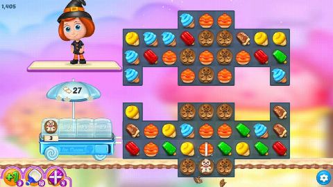 Ice Cream Paradise - Match 3 - Level 219 - Lösung Solution Walkthrough