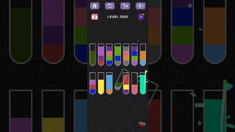 Water Sort Puzzle – Level 2001–2010 gelöst