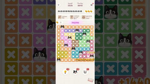 Meowdoku: Brain Puzzle Games – Level 2021–2030 gelöst