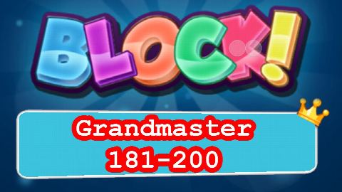 BLOCK! Grandmaster Level 181-200 (Basic) - Lösung Solution Walkthrough