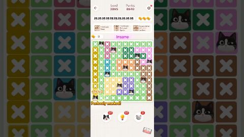 Meowdoku: Brain Puzzle Games – Level 2861–2870 gelöst