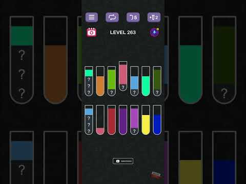 Water Sort Puzzle | Guru Game - Level 263 gelöst