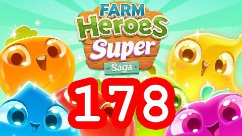 Farm Heroes Super Saga - Level 178 - Lösung Solution Walkthrough