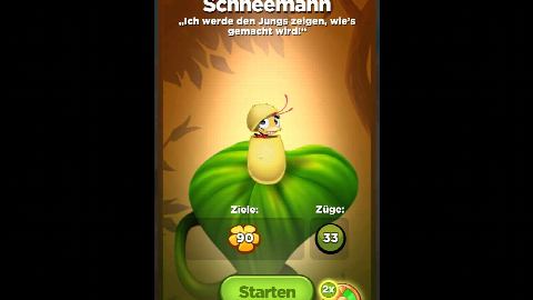 Best Fiends JoJos Quest Level 6 Der Schneemann