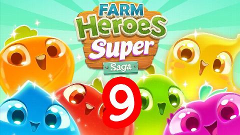 Farm Heroes Super Saga - Level 9 - Lösung Solution Walkthrough