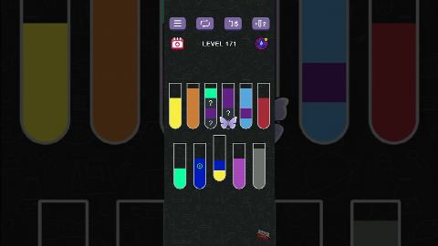 Water Sort Puzzle | Guru Game - Level 171 gelöst