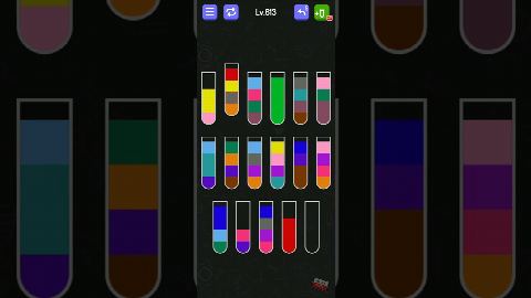 Water Sort - puzzle games – Level 611–620 gelöst