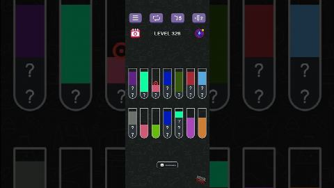 Water Sort Puzzle | Guru Game - Level 326 gelöst