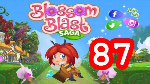 Blossom Blast Saga - Level 87 - Lösung Solution Walkthrough