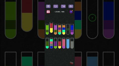 Water Sort Puzzle | Guru Game - Level 190 gelöst