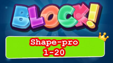BLOCK! Shape-pro Level 1-20 (Special Platinum) - Lösung Solution Walkthrough