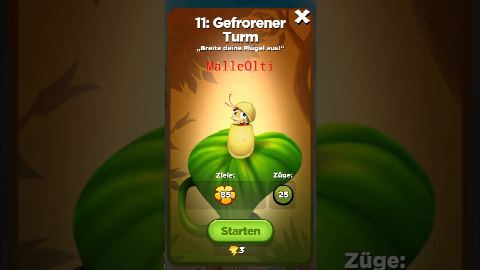 Best Fiends - JoJos Quest - Level 11 - Gefrorener Turm - Lösung Solution Walkthrough