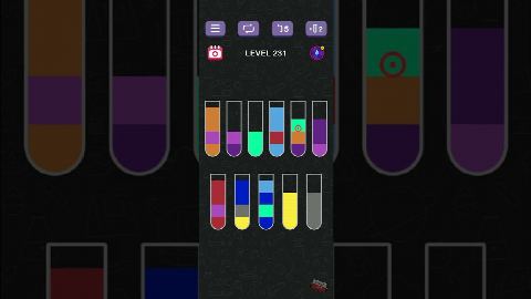 Water Sort Puzzle | Guru Game - Level 231 gelöst