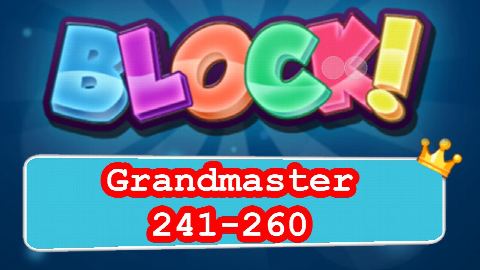 BLOCK! Grandmaster Level 241-260 (Basic) - Lösung Solution Walkthrough