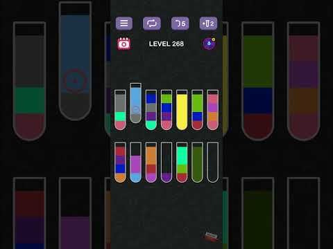 Water Sort Puzzle | Guru Game - Level 268 gelöst