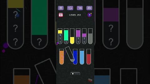 Water Sort Puzzle | Guru Game - Level 251 gelöst
