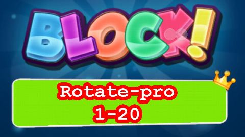 BLOCK! Rotate-pro Level 1-20 (Special Platinum) - Lösung Solution Walkthrough