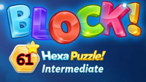 BLOCK! Hexa Puzzle! Intermediate Level 61 (Basic) - Lösung Solution Walkthrough
