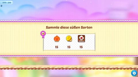 Ice Cream Paradise - Match 3 - Level 210 - Lösung Solution Walkthrough