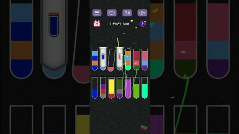Water Sort Puzzle | Guru Game - Level 306 gelöst