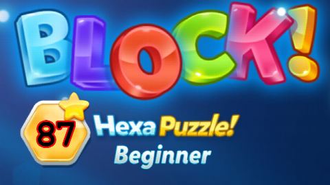 BLOCK! Hexa Puzzle! Beginner Level 87 (Rotate) - Lösung Solution Walkthrough