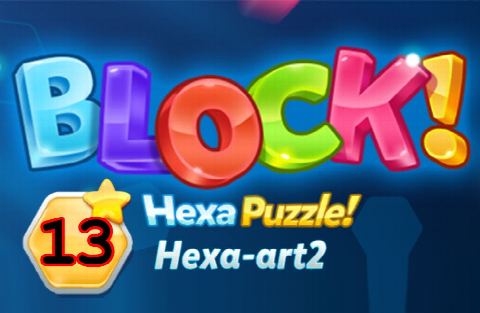 BLOCK! Hexa Puzzle! Hexa-art2 Level 13 (Premium) - Lösung Solution Walkthrough