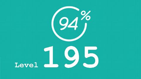 94 Prozent (94%) - Level 195 - Etwas, das du sehen kannst, aber nicht anfassen kannst - Lösung