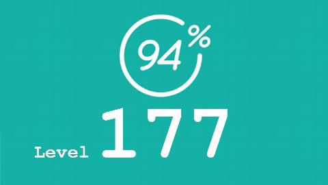94 Prozent (94%) - Level 177 - Bild Paketbote - Lösung