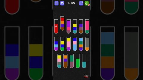 Water Sort - puzzle games – Level 1571–1580 gelöst