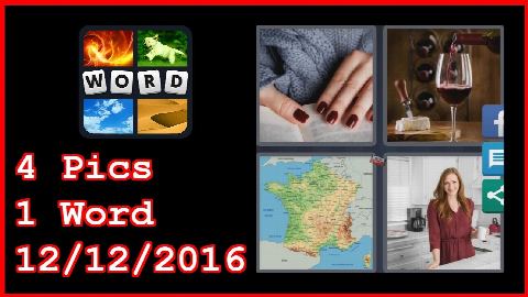 4 Pics 1 Word - 12/12/2016 - Daily Puzzle - Christmas 2016 - 12/12/2016 - December 12, 2016 - Answer