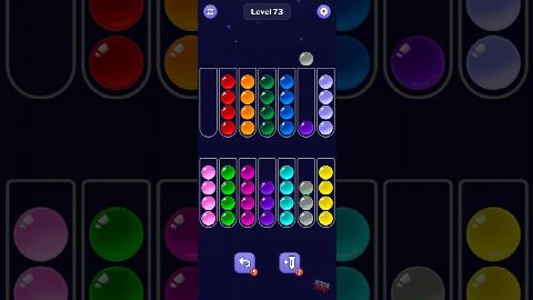 Ball Sort Puzzle – Level 71–80 gelöst