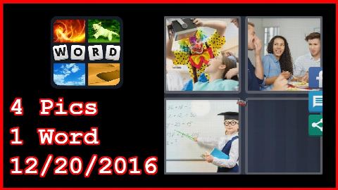 4 Pics 1 Word - 12/20/2016 - Daily Puzzle - Christmas 2016 - 12/20/2016 - December 20, 2016 - Answer