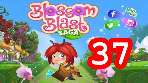 Blossom Blast Saga - Level 37 - Lösung Solution Walkthrough