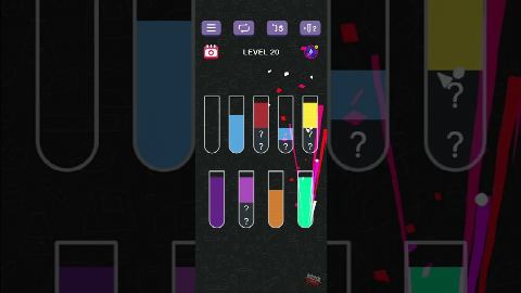 Water Sort Puzzle | Guru Game - Level 20 gelöst