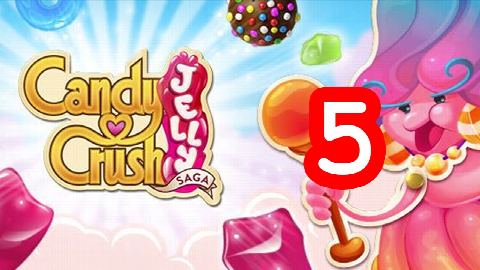 Candy Crush Jelly Saga - Level 5 - Lösung Solution Walkthrough