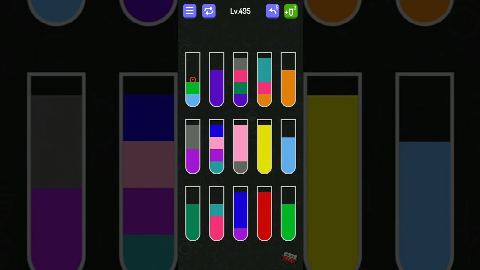 Water Sort - puzzle games – Level 491–500 gelöst