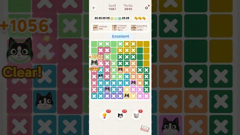 Oakever Meowdoku – Level 1581–1590 gelöst