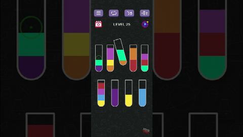 Water Sort Puzzle | Guru Game - Level 25 gelöst
