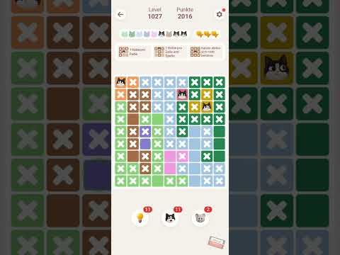 Oakever Meowdoku – Level 1021–1030 gelöst