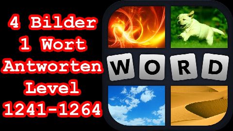 4 Bilder 1 Wort - Level 1241-1264 - Errate 6 Rätsel aus dem Bereich Sport - Lösungen Antworten