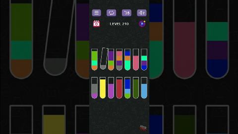 Water Sort Puzzle | Guru Game - Level 210 gelöst
