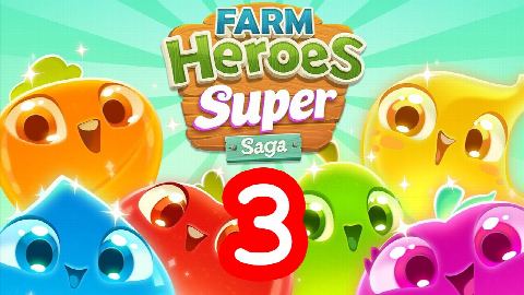Farm Heroes Super Saga - Level 3 - Lösung Solution Walkthrough