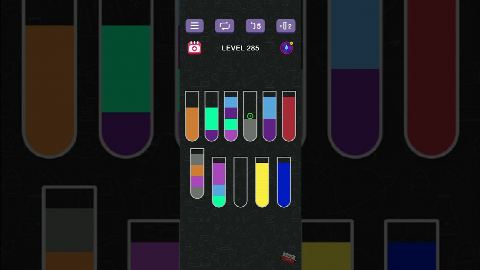 Water Sort Puzzle | Guru Game - Level 285 gelöst