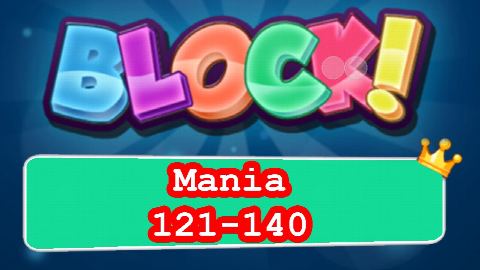 BLOCK! Mania Level 121-140 (Premium) - Lösung Solution Walkthrough